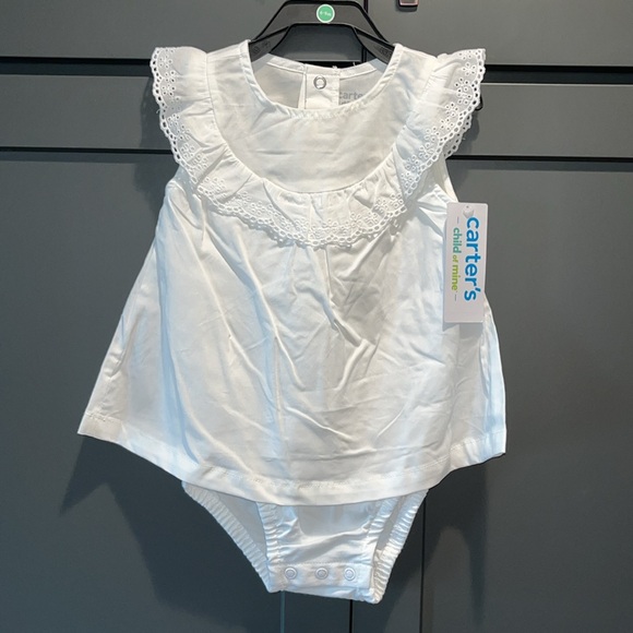 Carters Child Of Mine Baby Girl One-Piece Dress - Picture 3 of 6